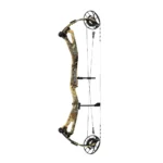 PSE Mach 34 EC2 Carbon, compound hunting bow, PSE Archery, high-performance hunting bow, precision bow, durable bow, carbon bow, bowhunting gear, target shooting bow, Mach 34 EC2, adjustable hunting bow, powerful bow, stealth bow, PSE Archery.