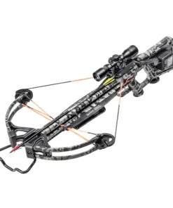 Wicked Ridge Invader 400, crossbow package, with ACUdraw, Peak Camo, Wicked Ridge crossbow, high-performance crossbow, hunting crossbow, precision crossbow, durable crossbow, bowhunting gear, target shooting crossbow, Invader 400, powerful crossbow, stealth crossbow, crossbow accessories, all-in-one crossbow package, ACUdraw cocking system, Peak Camo.