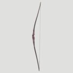 Galaxy Black Ridge Longbow, 62" hybrid longbow, traditional archery bow, modern longbow, high-performance bow, durable hybrid longbow, ergonomic grip longbow, fiberglass wood longbow, Galaxy Archery, classic design longbow